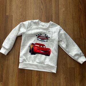 Lightning McQueen Kids White Cars Sweatshirt